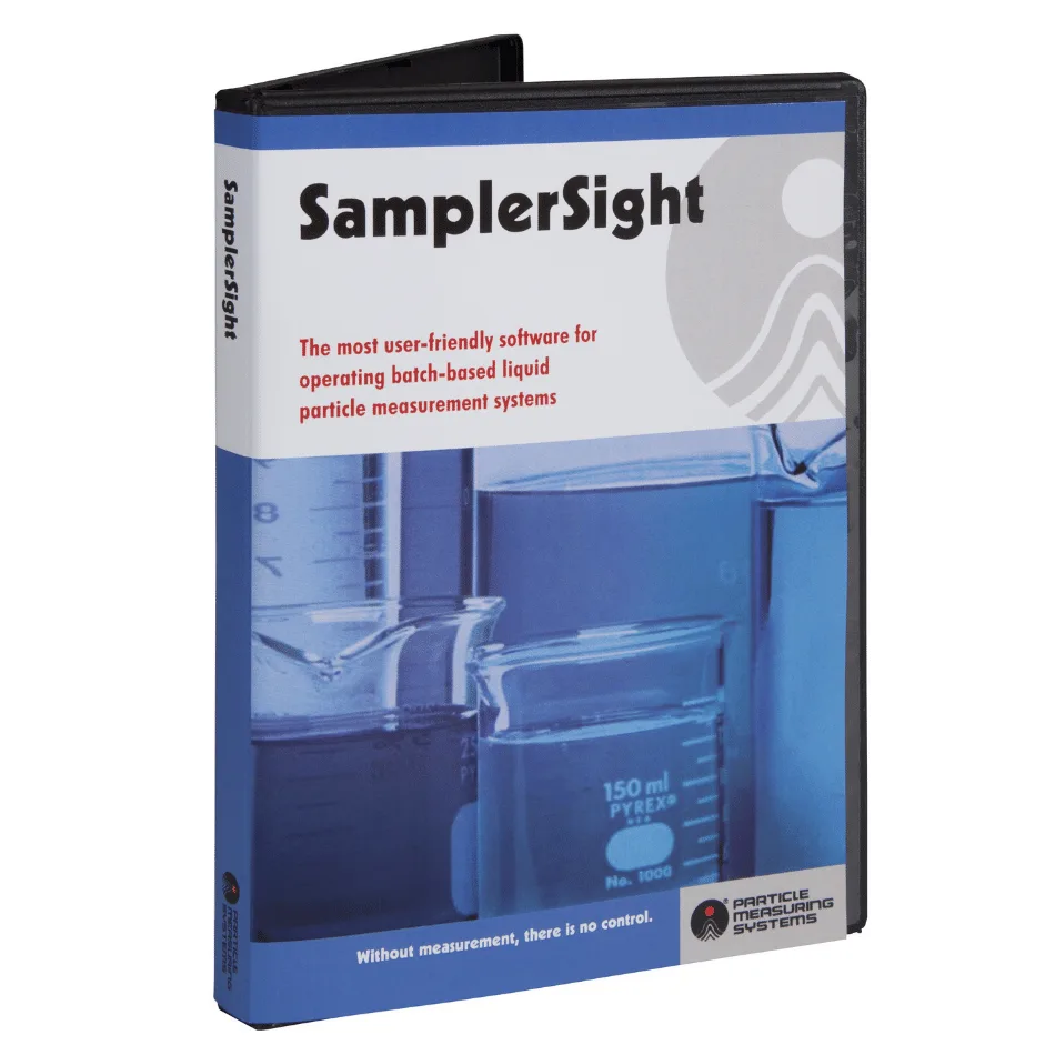 SamplerSight Pharma Liquid Particle Counter Software